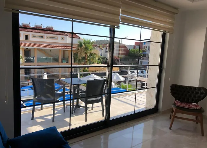 Stone House Aparts 2 1 Mit Zwei Balkone Und Poolview Kalkan No 10 Apartament *