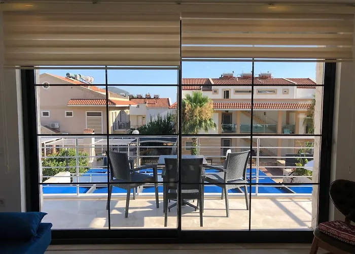 Stone House Aparts 2 1 Mit Zwei Balkone Und Poolview Kalkan No 10 *